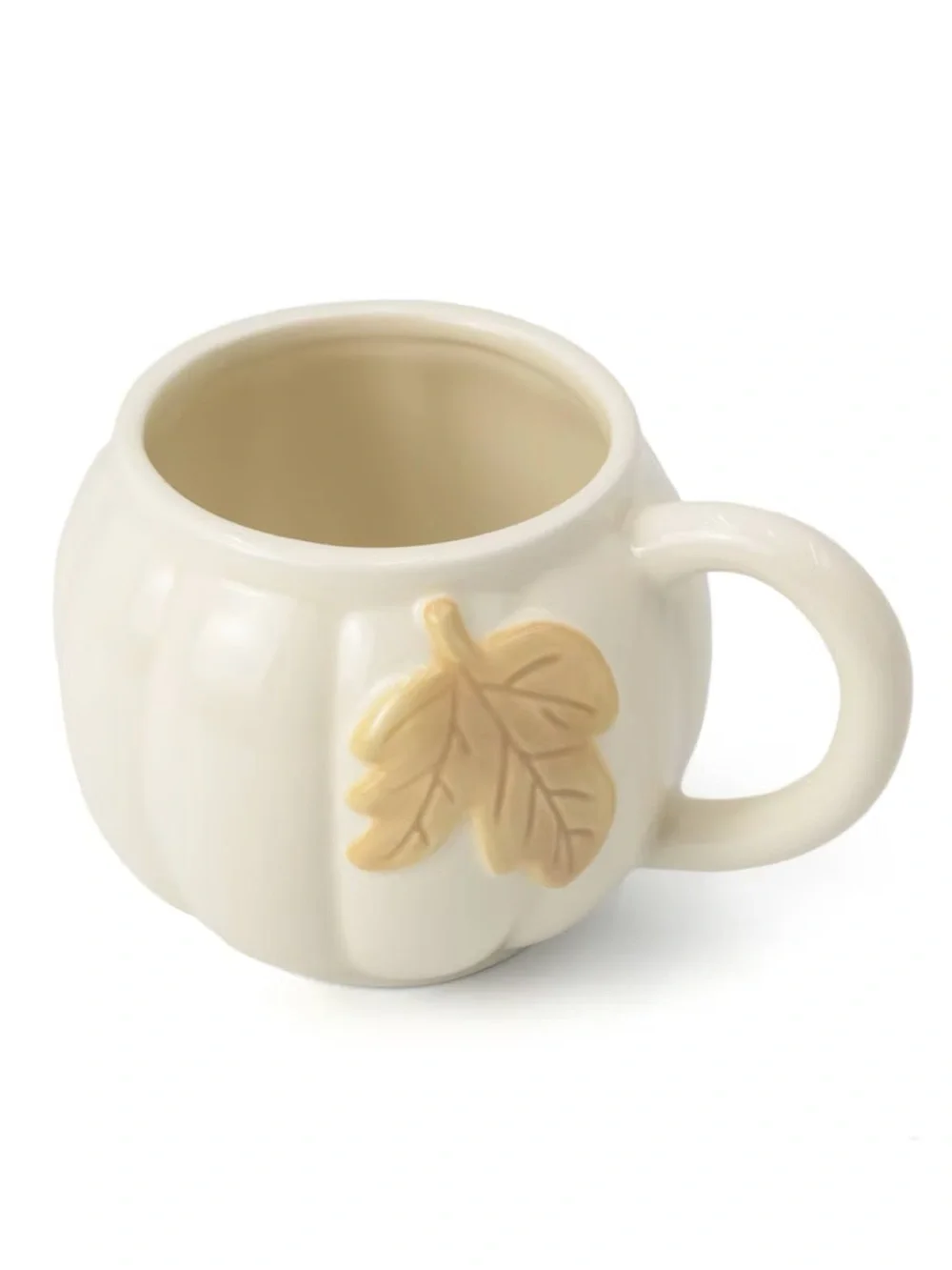 14.5 fl oz Pumpkin Mug White - Bullseye's Playground